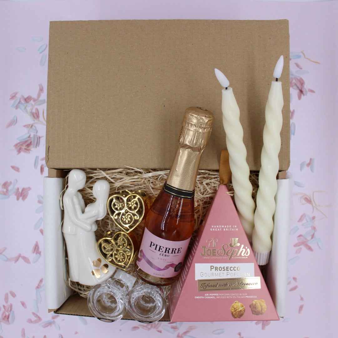 Couples Anniversary Date Night Table Scene Setter Gift Box