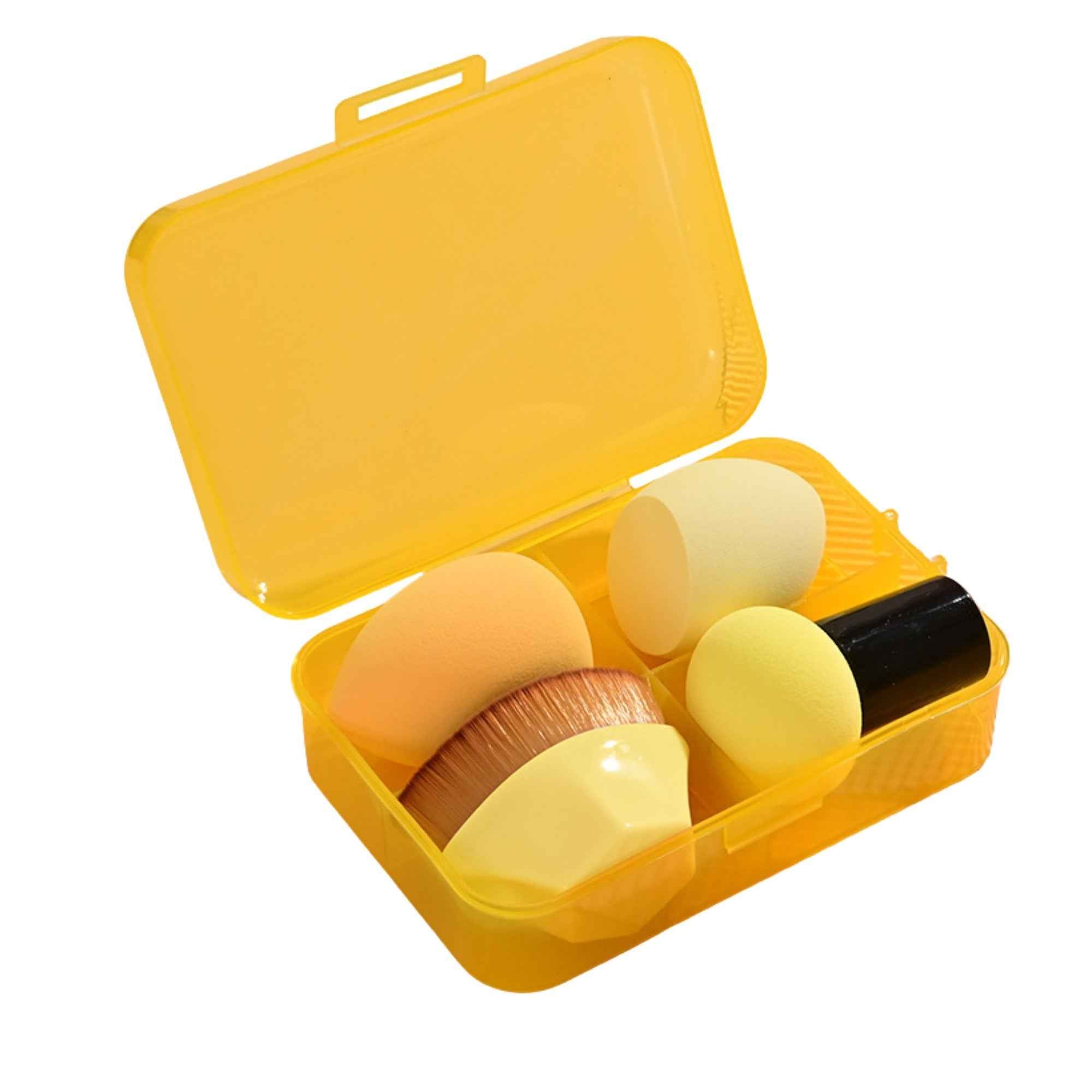 Krystina's Collection Foundation Brush & Makeup Sponge Set - Various Colours