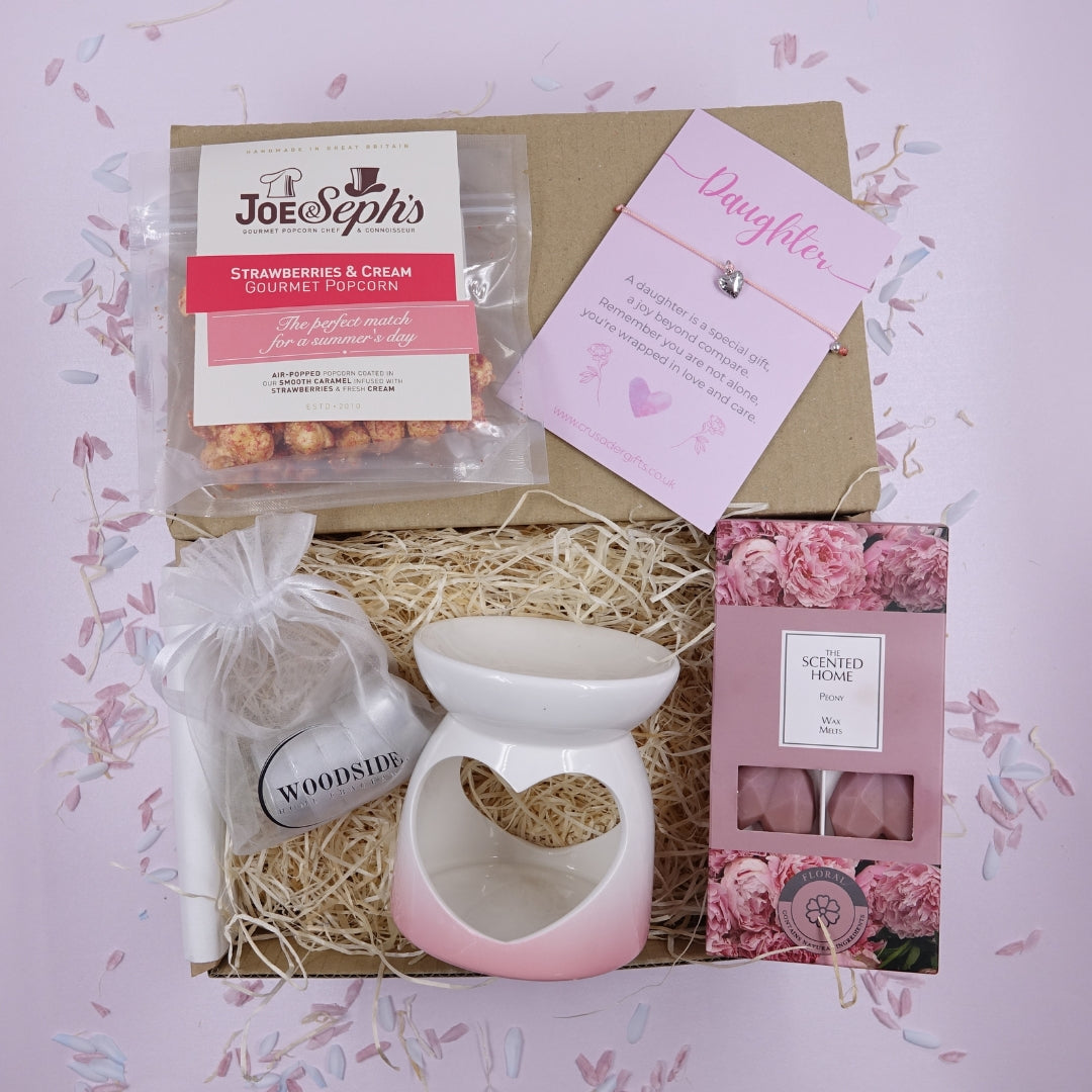 Daughter Home Fragrance Wax Melt Burner & Popcorn Treat Box