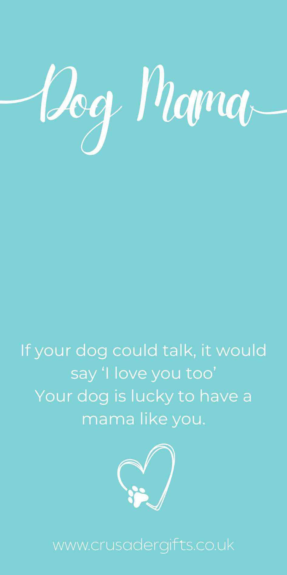 Woodside Home Living - Dog Mama Keepsake Letterbox Bracelet