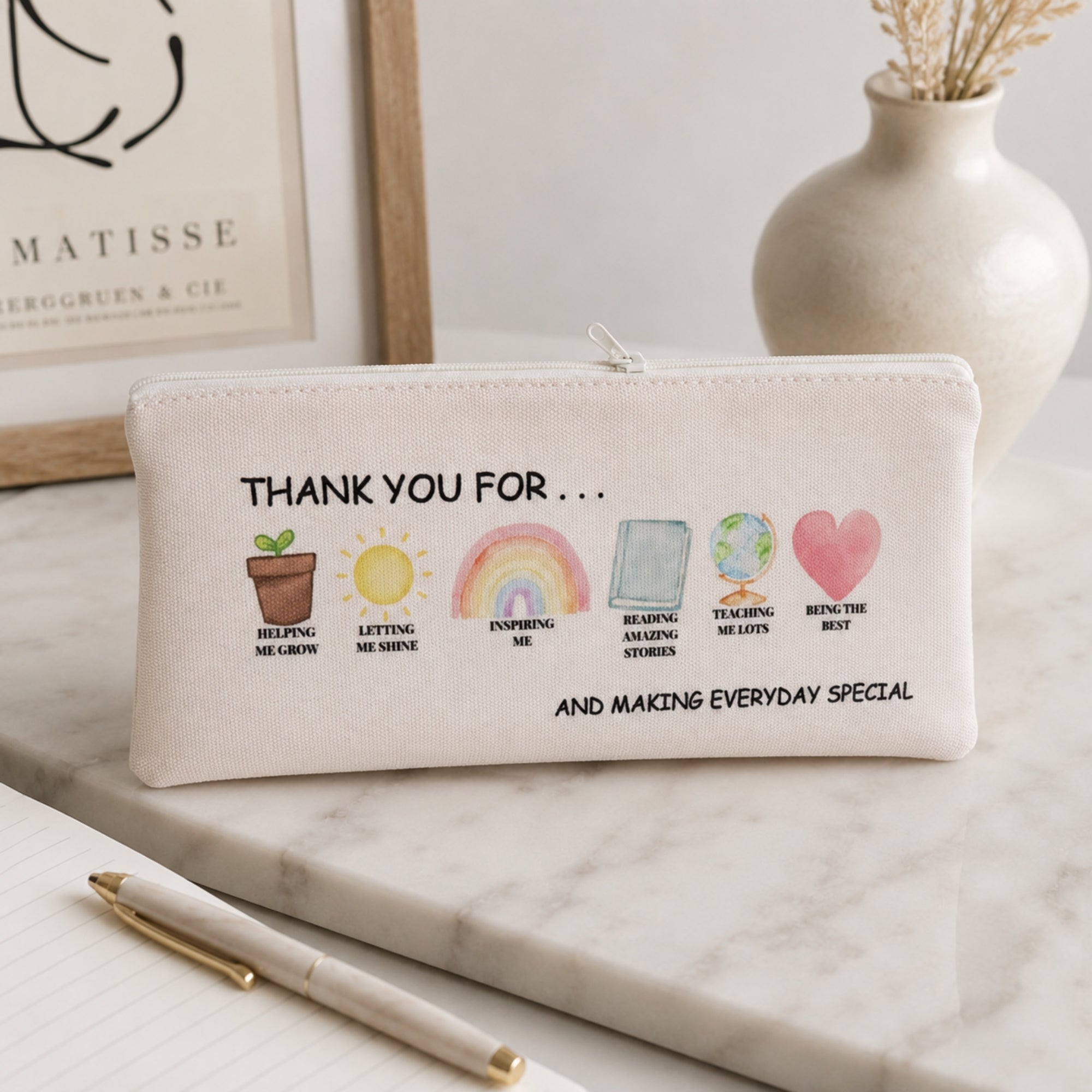 Thank You For Pencil Case