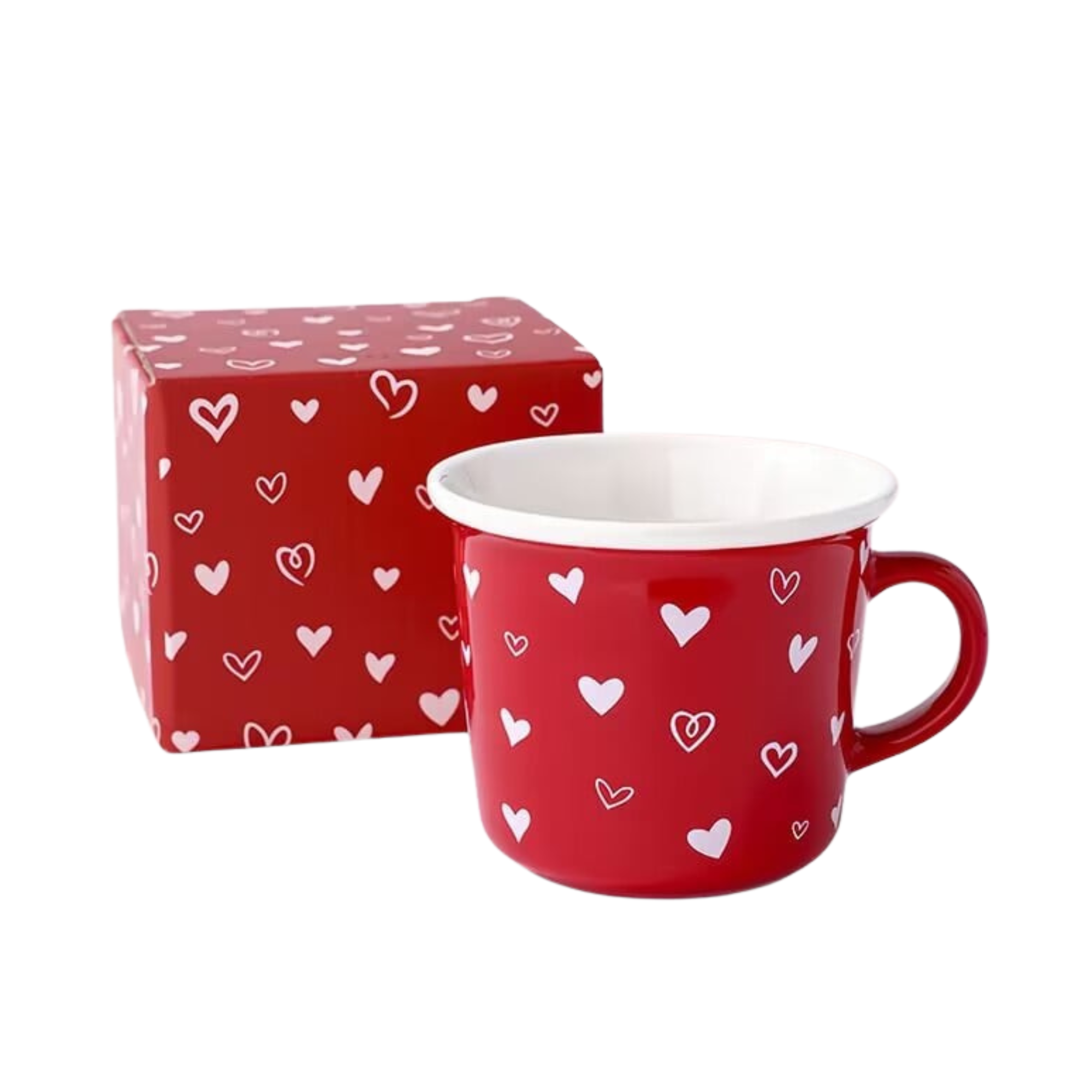Heart Design Ceramic Mug