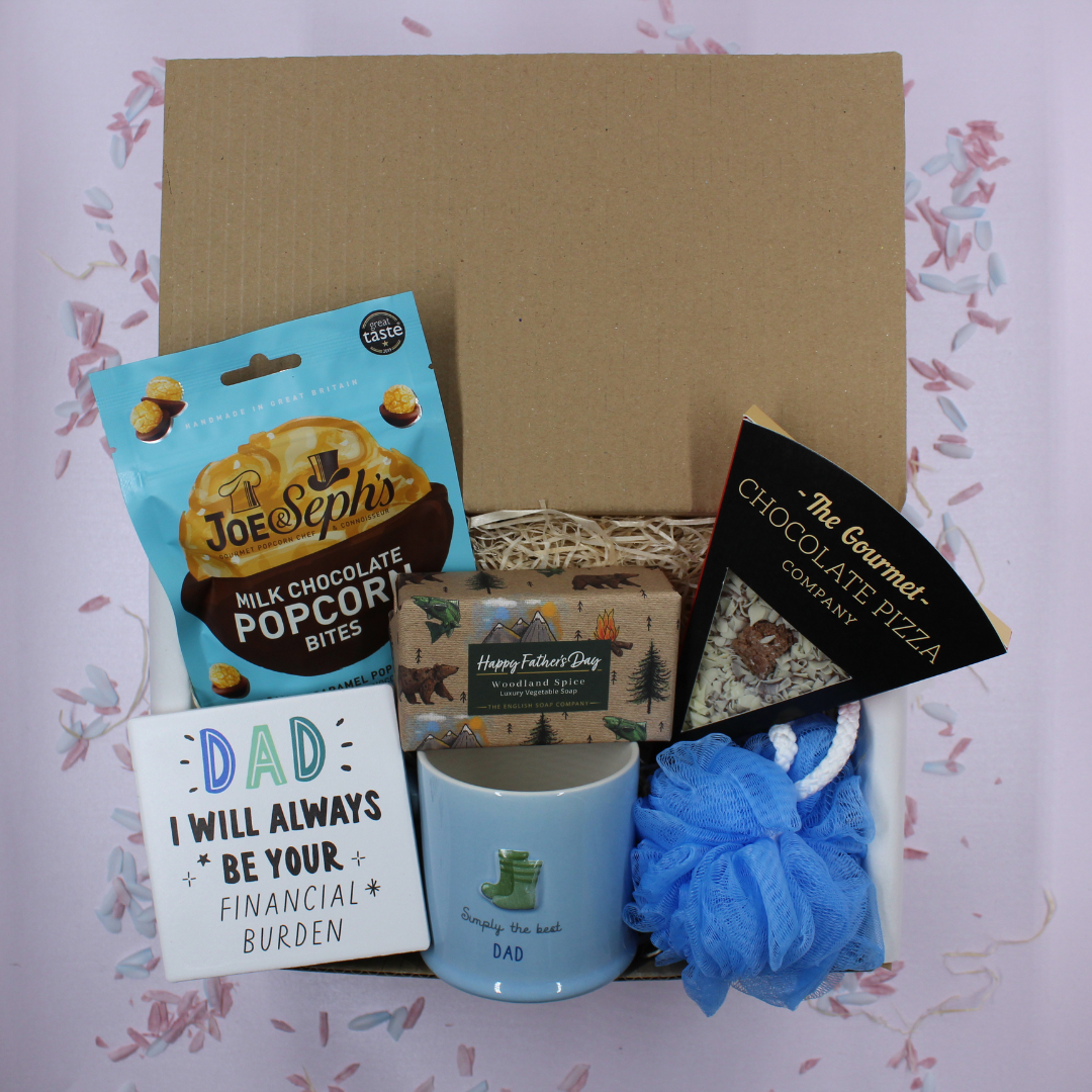 Dad Father's Day Gift Treat Box