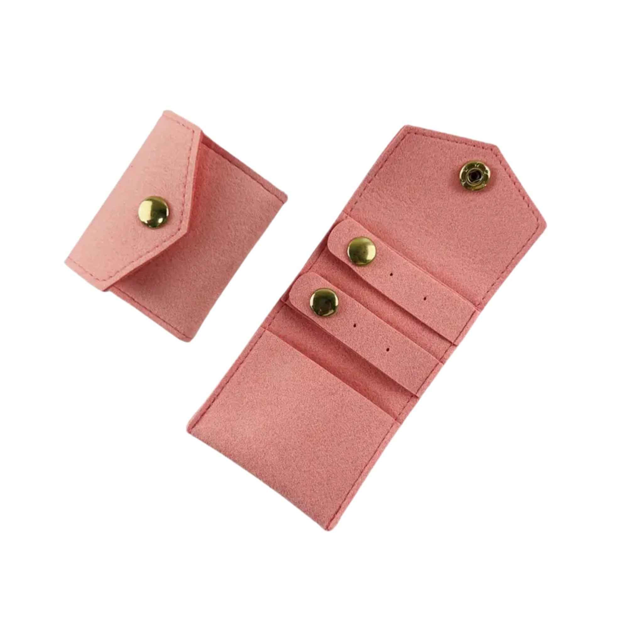 Krystina's Collection Mini Travel Jewellery Organiser Pouch - Various Colours