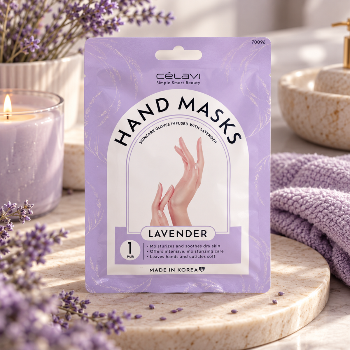 Lavender Hand Masks