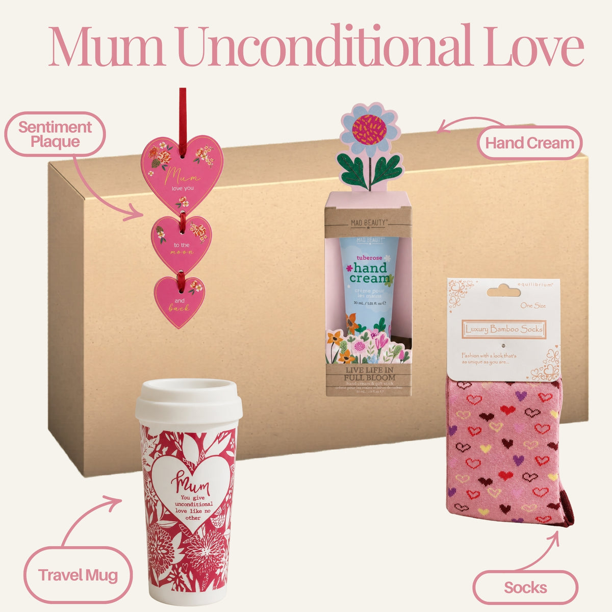 Mum Unconditional Love Treat Box Gift Hamper
