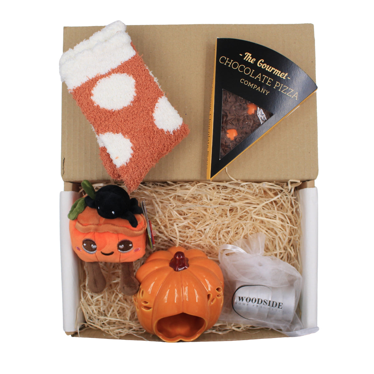 Plush Pumpkin Treat Box