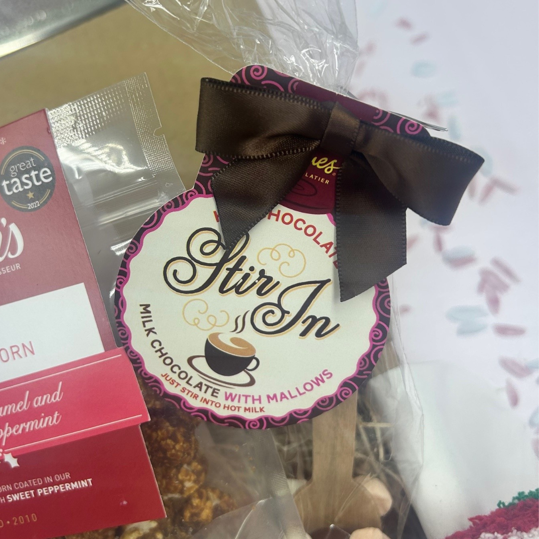 Candy Cane Candle Home Fragrance Christmas Treat Box