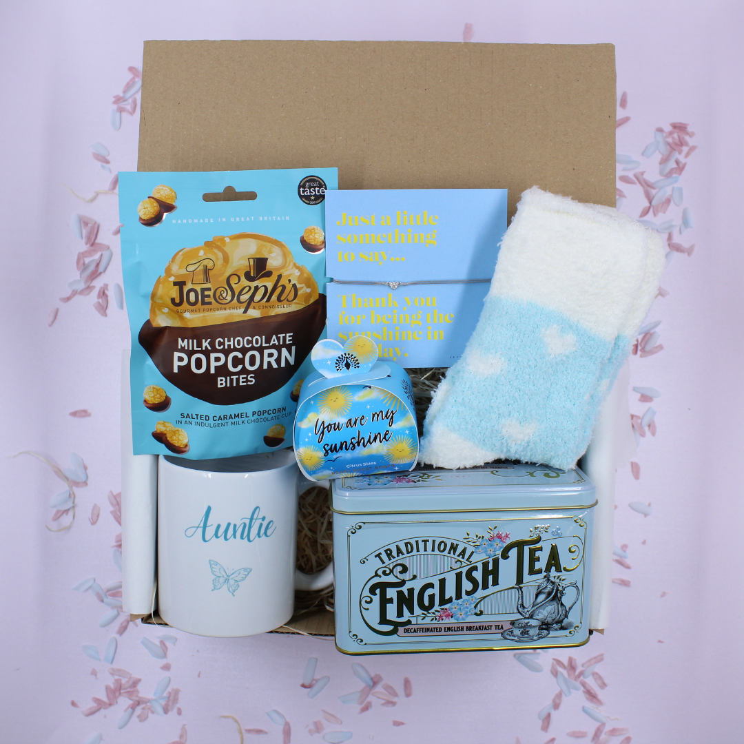 Auntie - You Are My Sunshine Friend Thank You Gift Treat Box