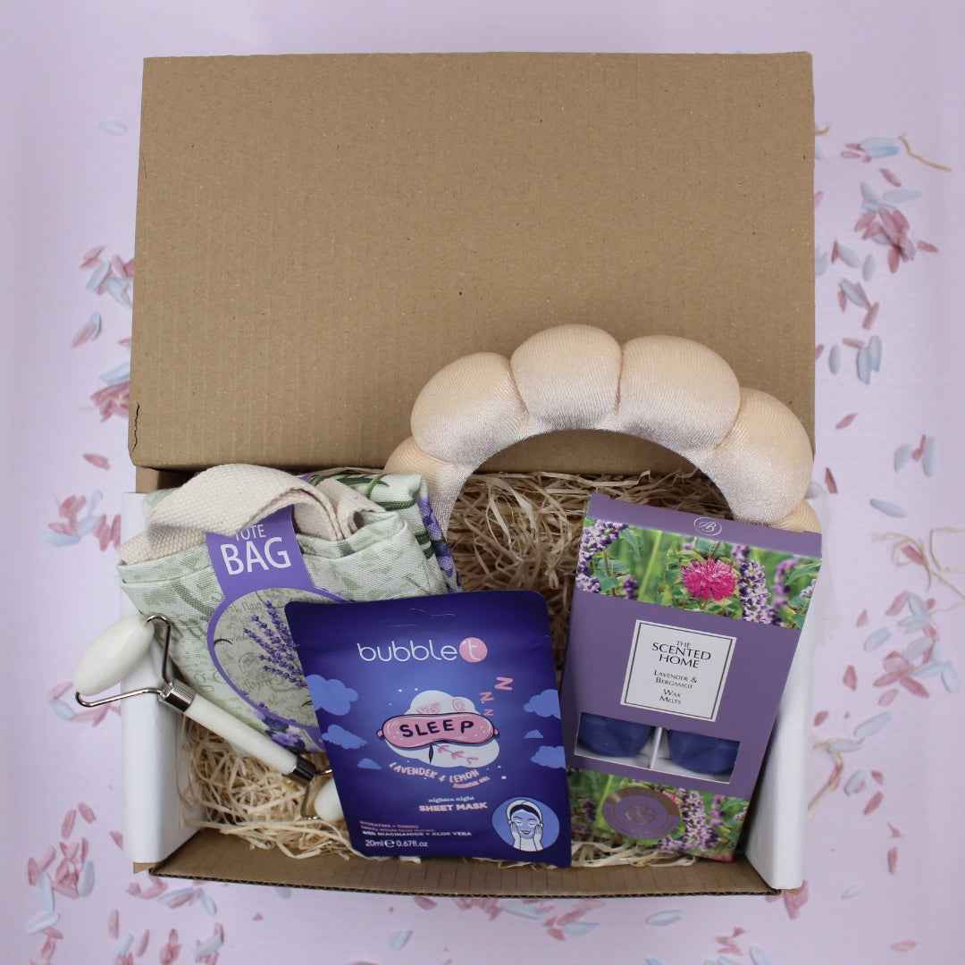 Girls Relax Sleep Mask Headband & Fragrance Treat Box
