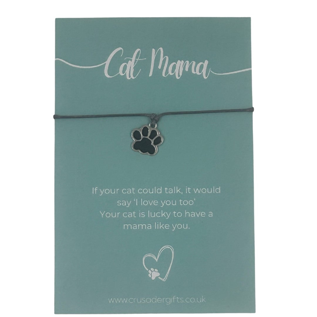 Woodside Home Living - Cat Mama Keepsake Letterbox Bracelet
