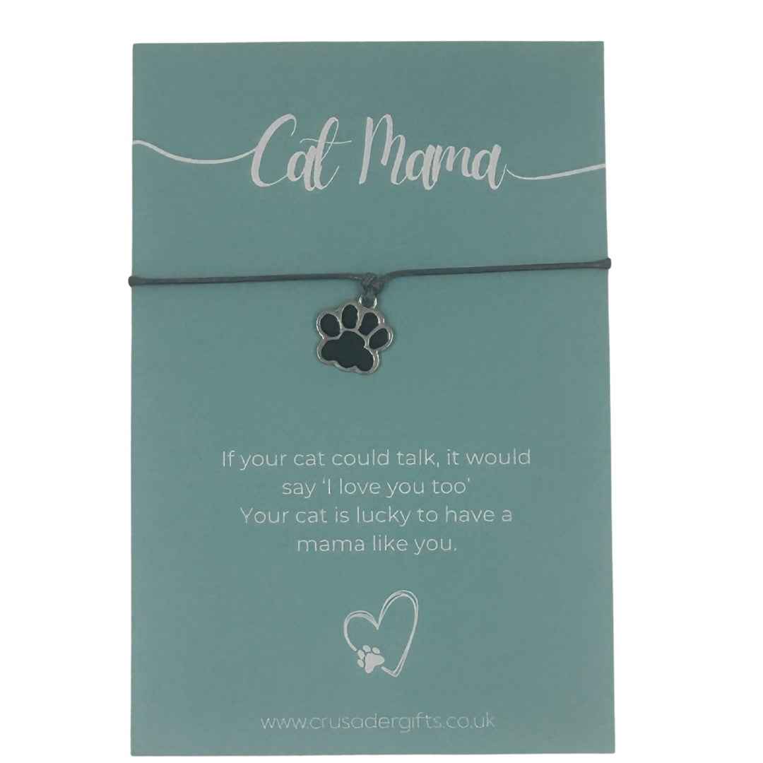 Woodside Home Living - Cat Mama Keepsake Letterbox Bracelet