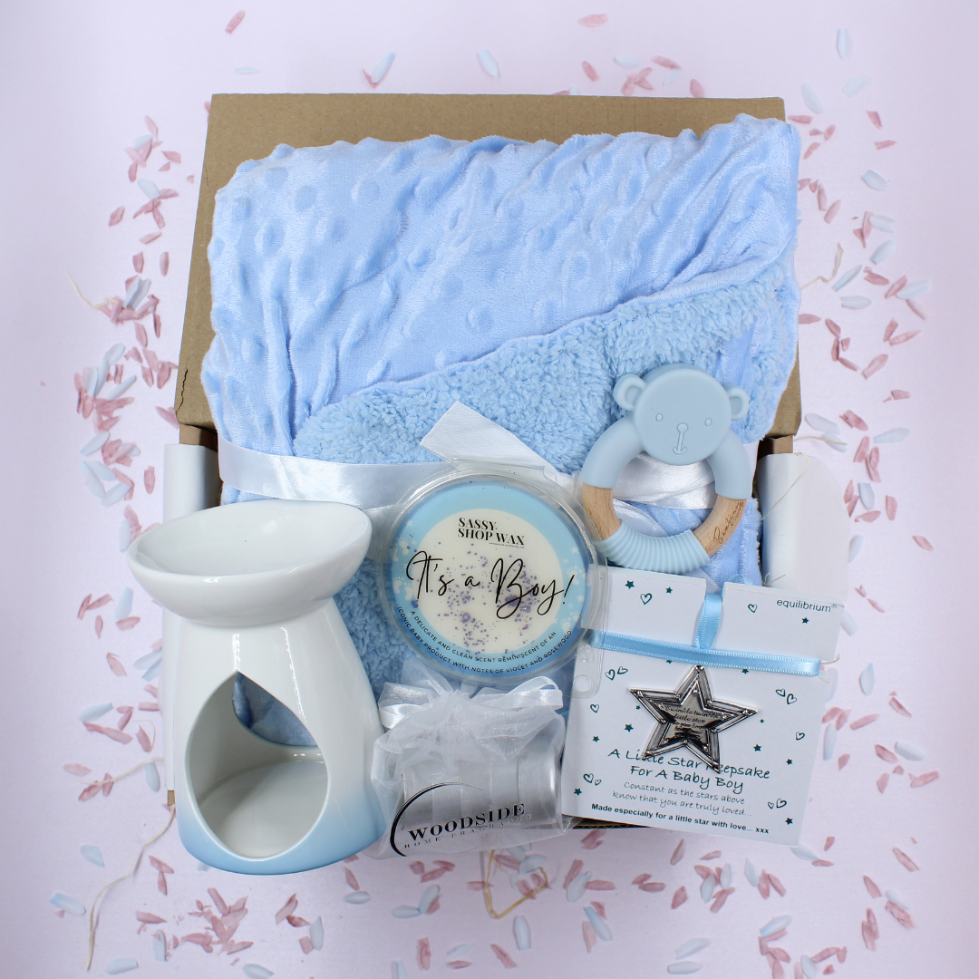 It's A Boy Home Fragrance & Baby Gift Treat Box