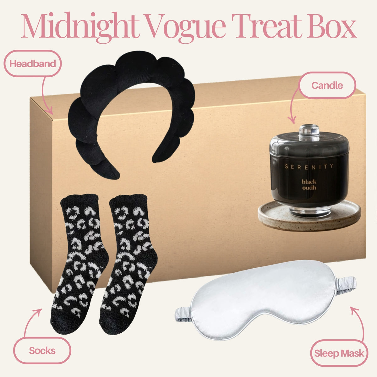 Midnight Vogue Treat Box