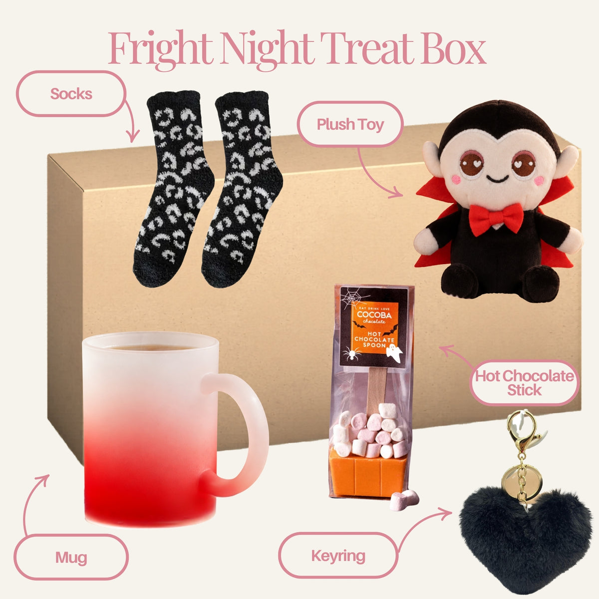Fright Night Treat Box - Labelled