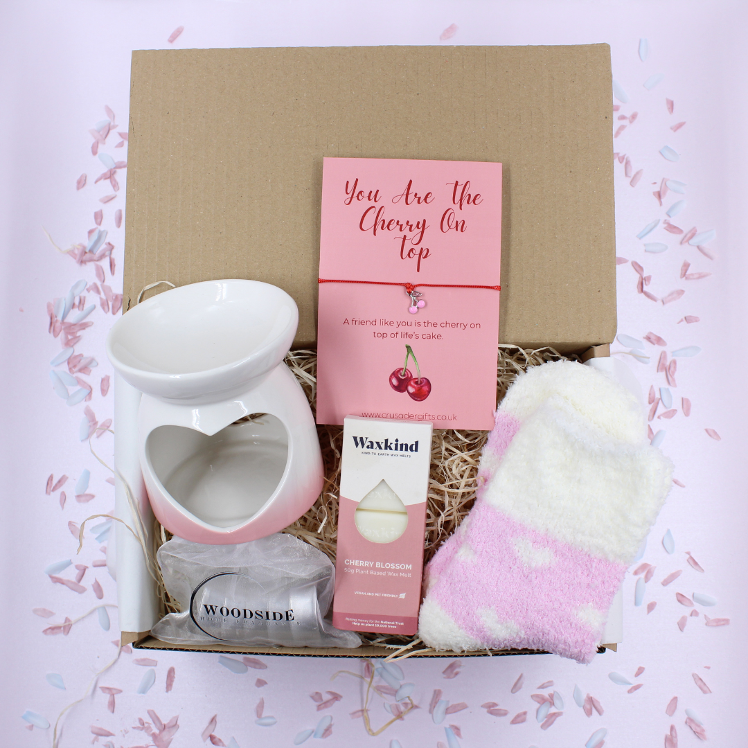 You Are The Cherry On Top Wax Melt Burner Gift Set Treat Box