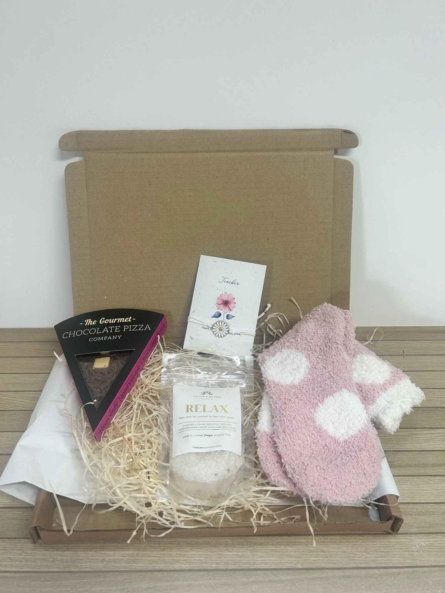 Relax End Of Term Teacher Gift Treat Box