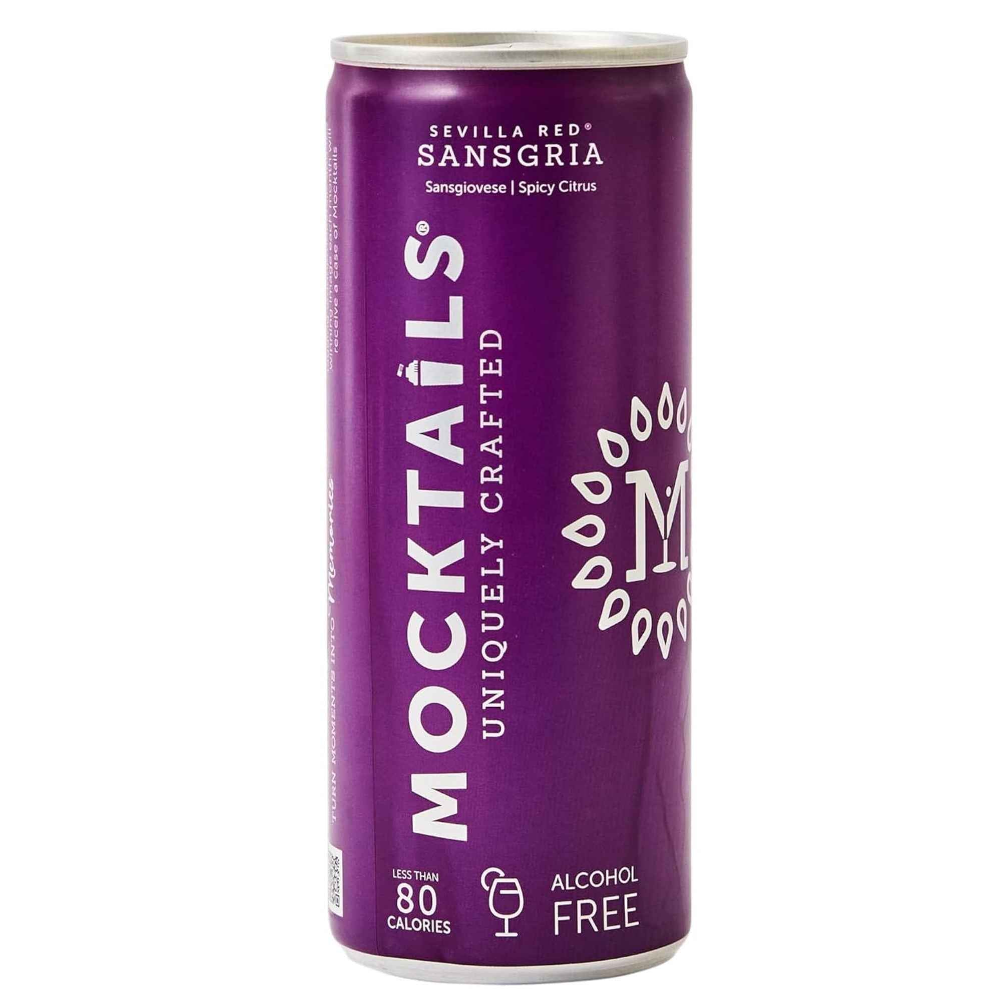Mocktails Alcohol Free Nitro-Charged Can