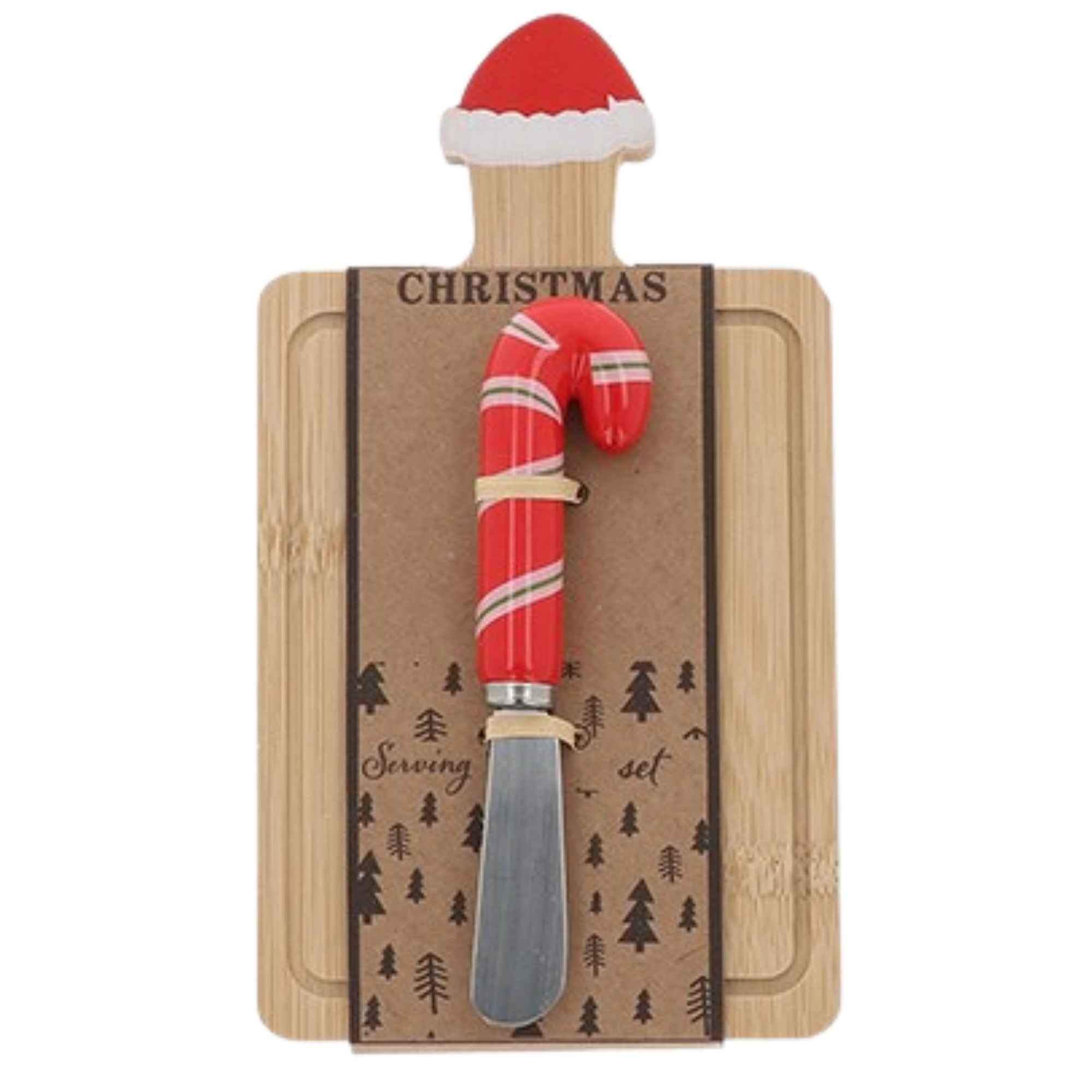 Christmas Cheer Mini Serving Board Set - Various Designs