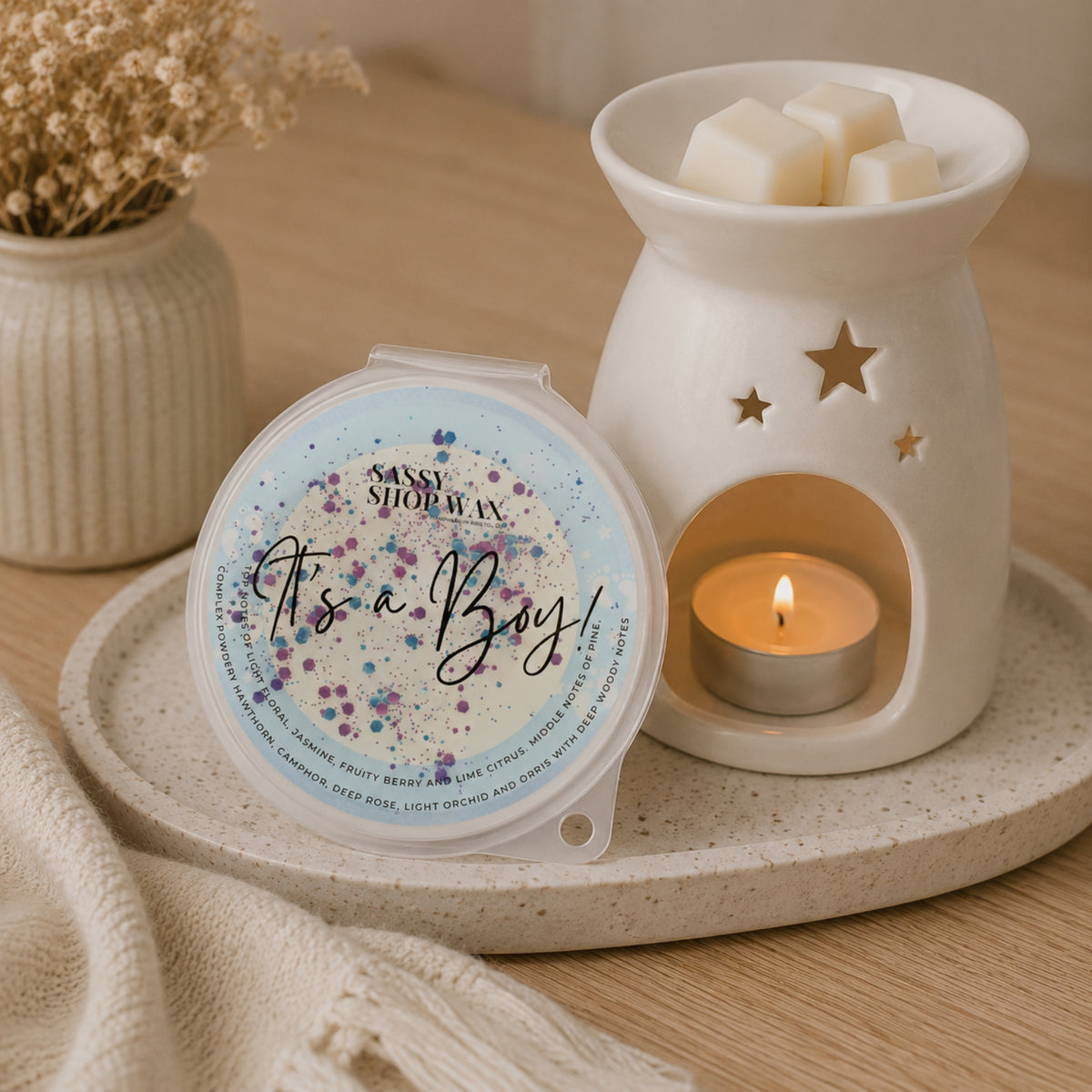 It's A Boy Home Fragrance & Baby Gift Treat Box