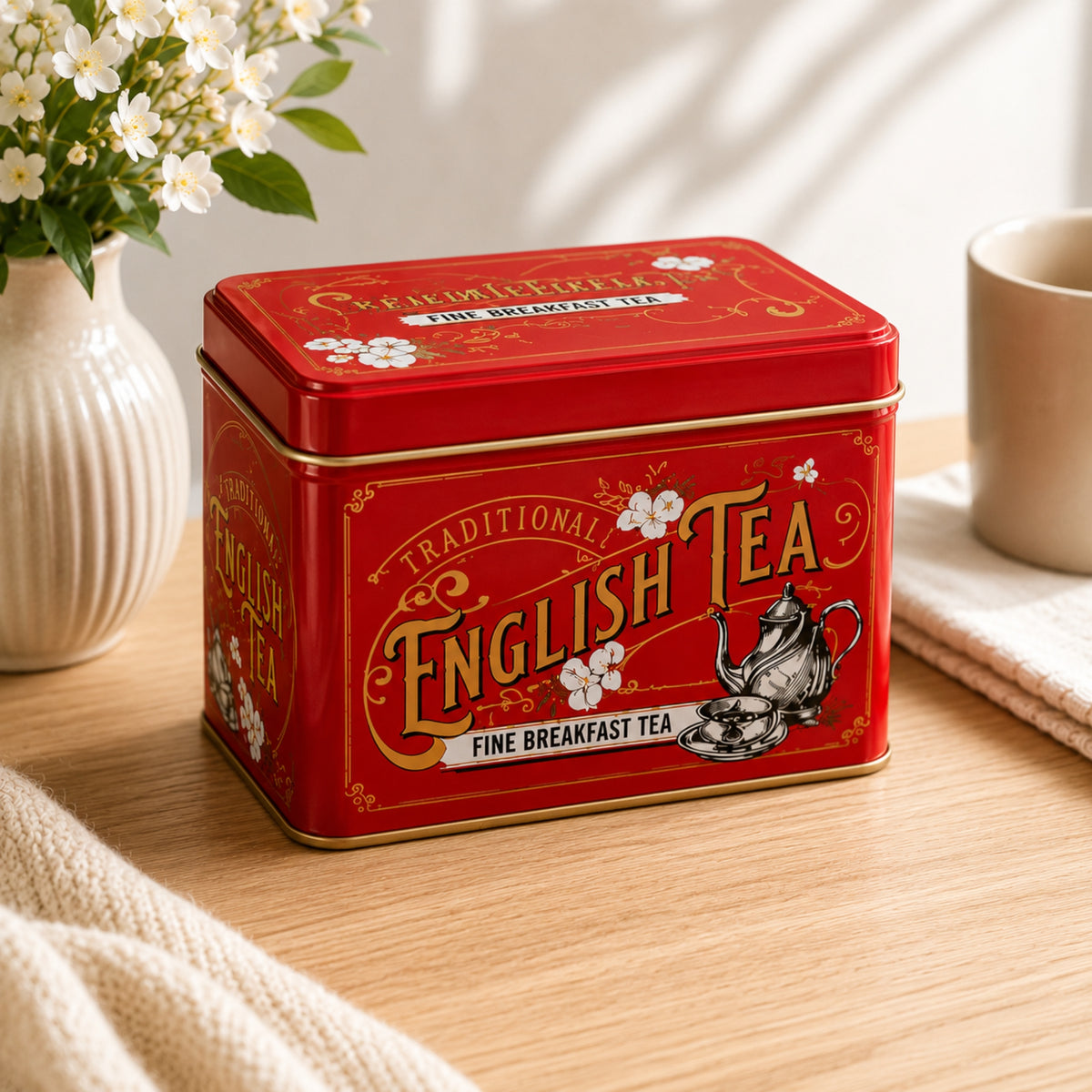You Are The Cherry On Top Ceramic Mug & Tea Set Treat Gift Box