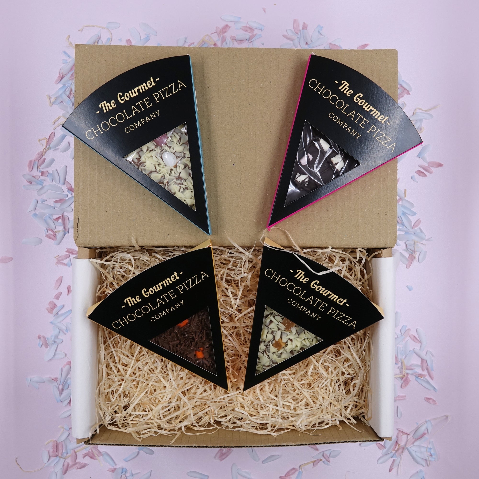Chocolate Pizza Delight Treat Box