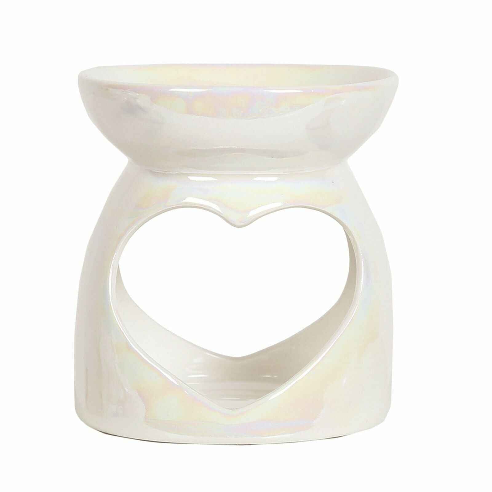 Aroma Wax Melt or Oil Burner with Free Wax Melt - Heart Designs