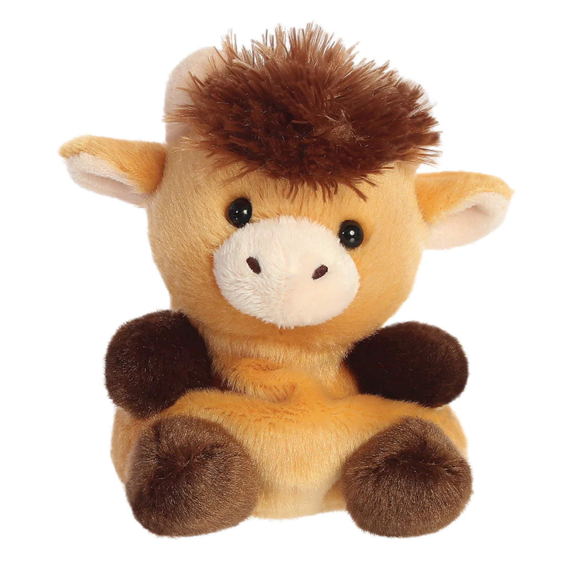 Palm Pals Animal Soft Toy - Hubert Highland Cow