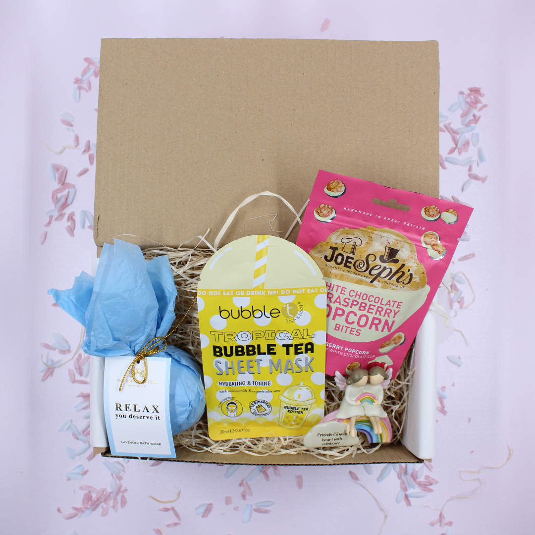 Rainbow Friend Fill Your Heart With Rainbows Gift Treat Box Bundle