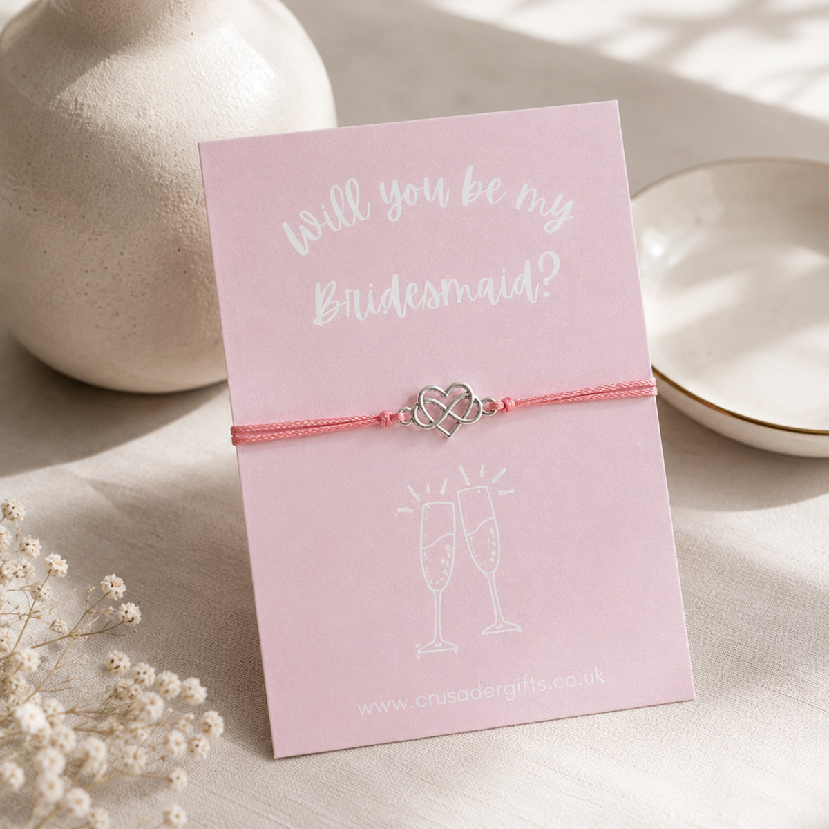 Will You Be My Bridesmaid Home Fragrance & Treat Gift Set Box