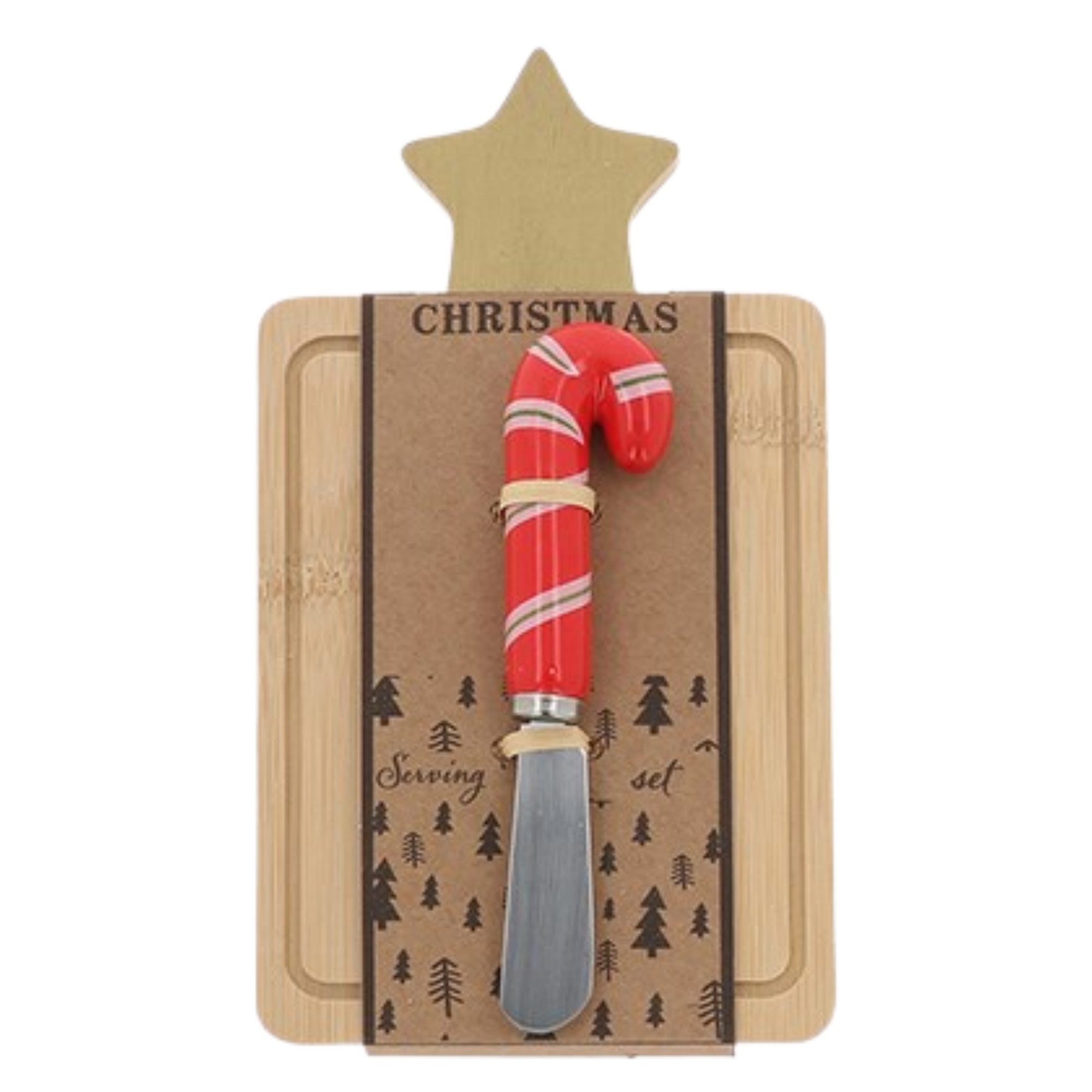 Christmas Cheer Mini Serving Board Set - Various Designs