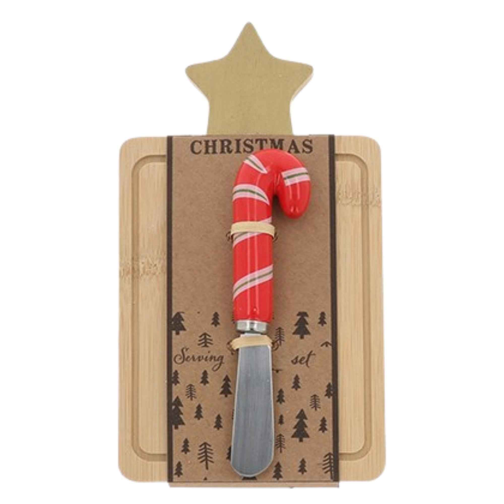 Christmas Cheer Mini Serving Board Set - Various Designs