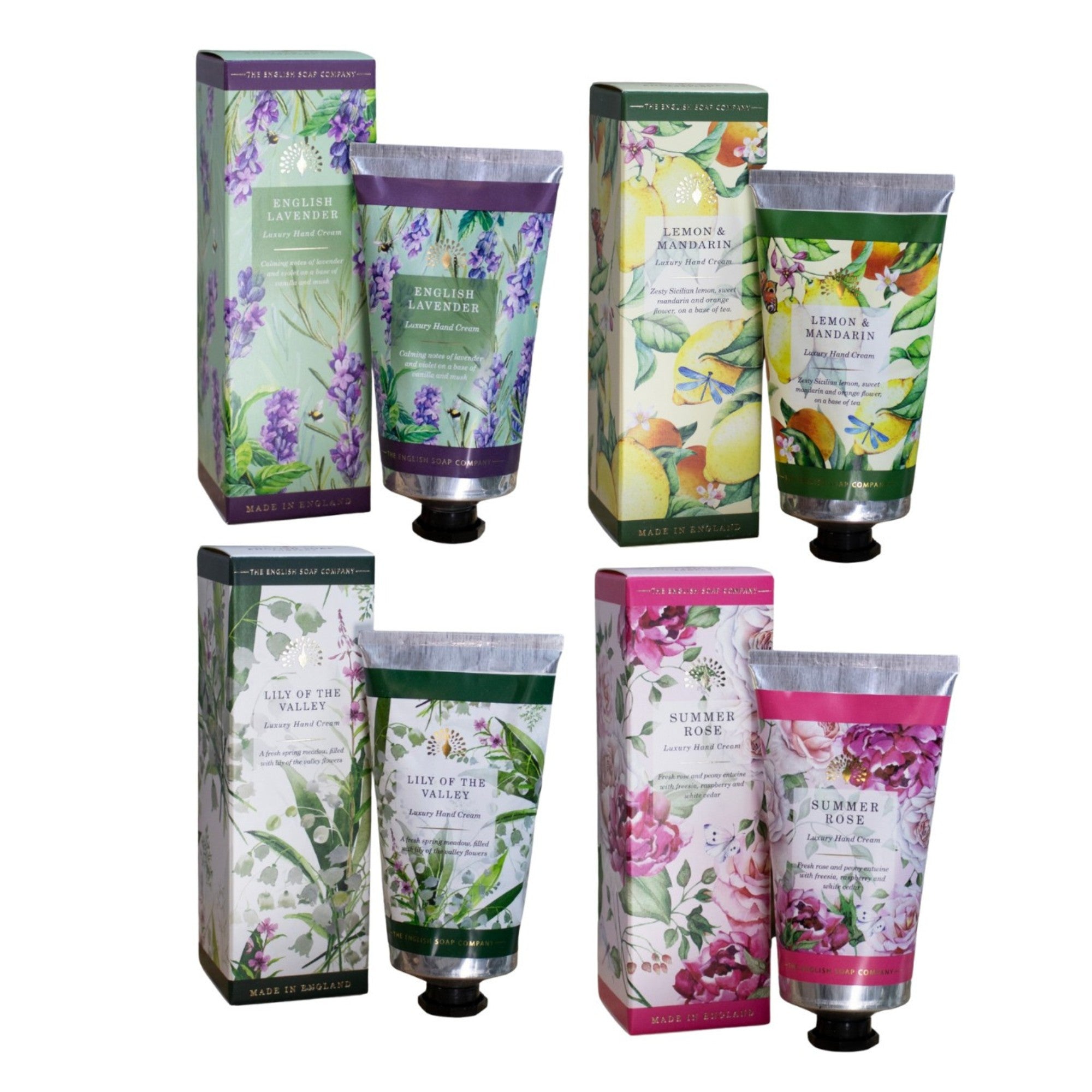 The English Soap Company Hand Cream 75ml - Various Fragrances