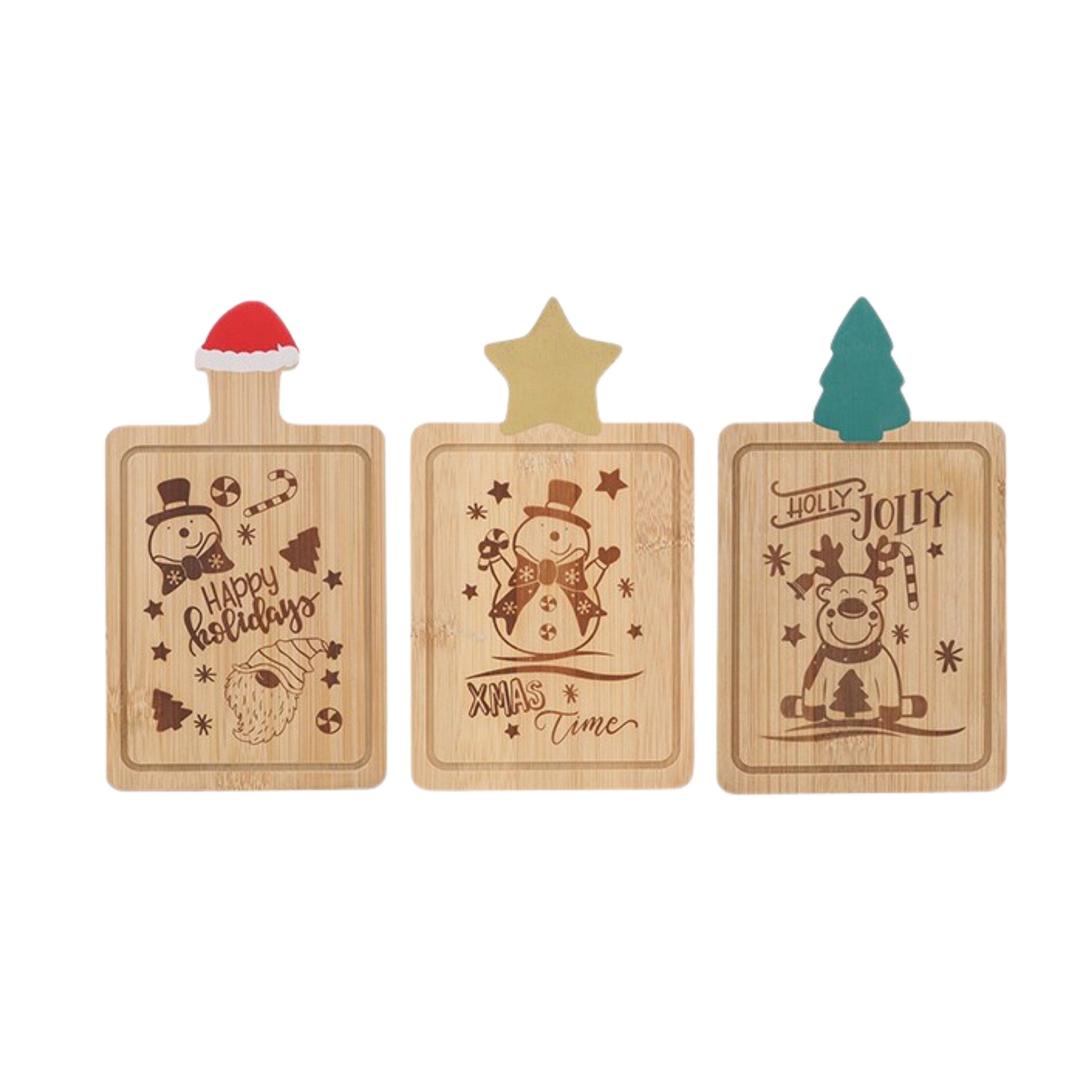 Christmas Cheer Mini Serving Boards - Various Designs