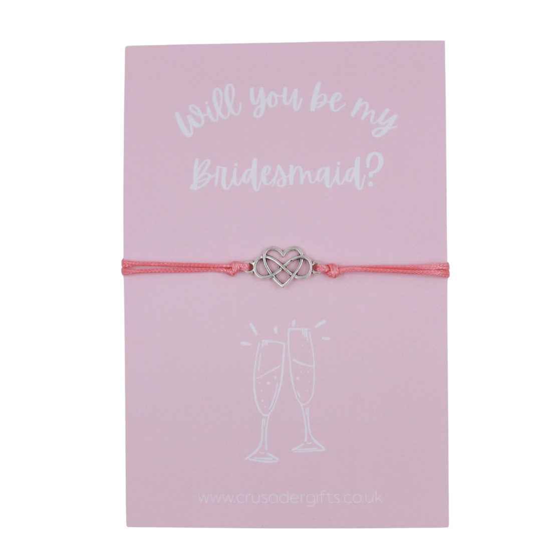 Woodside Home Living - Bridesmaid Keepsake Letterbox Bracelet