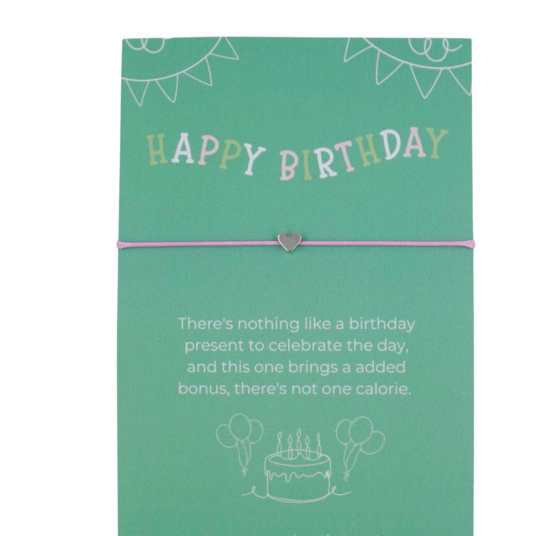 Woodside Home Living - Happy Birthday Keepsake Letterbox Bracelet