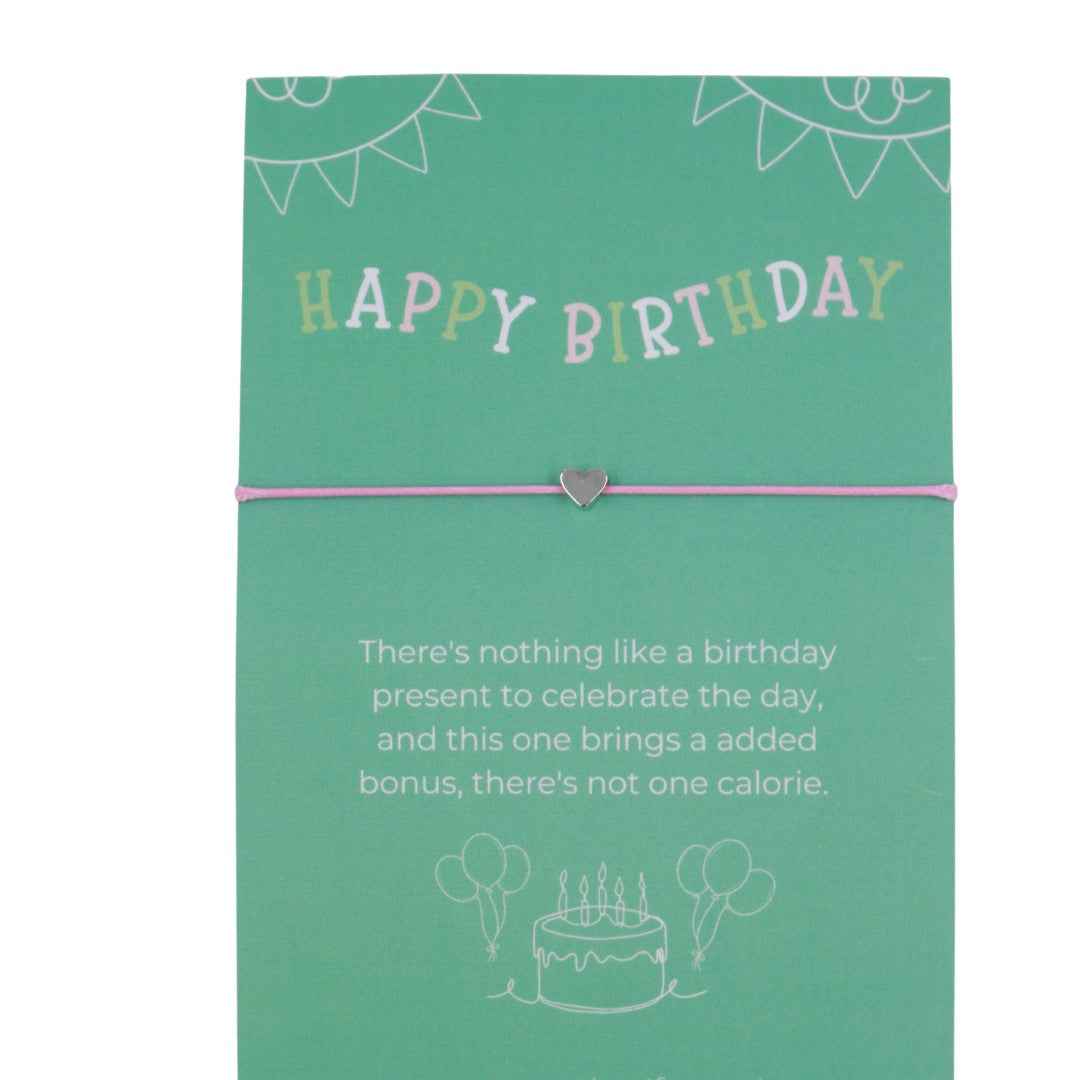 Woodside Home Living - Happy Birthday Keepsake Letterbox Bracelet