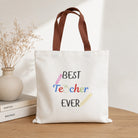 Best Teacher Ever Tote Bag
