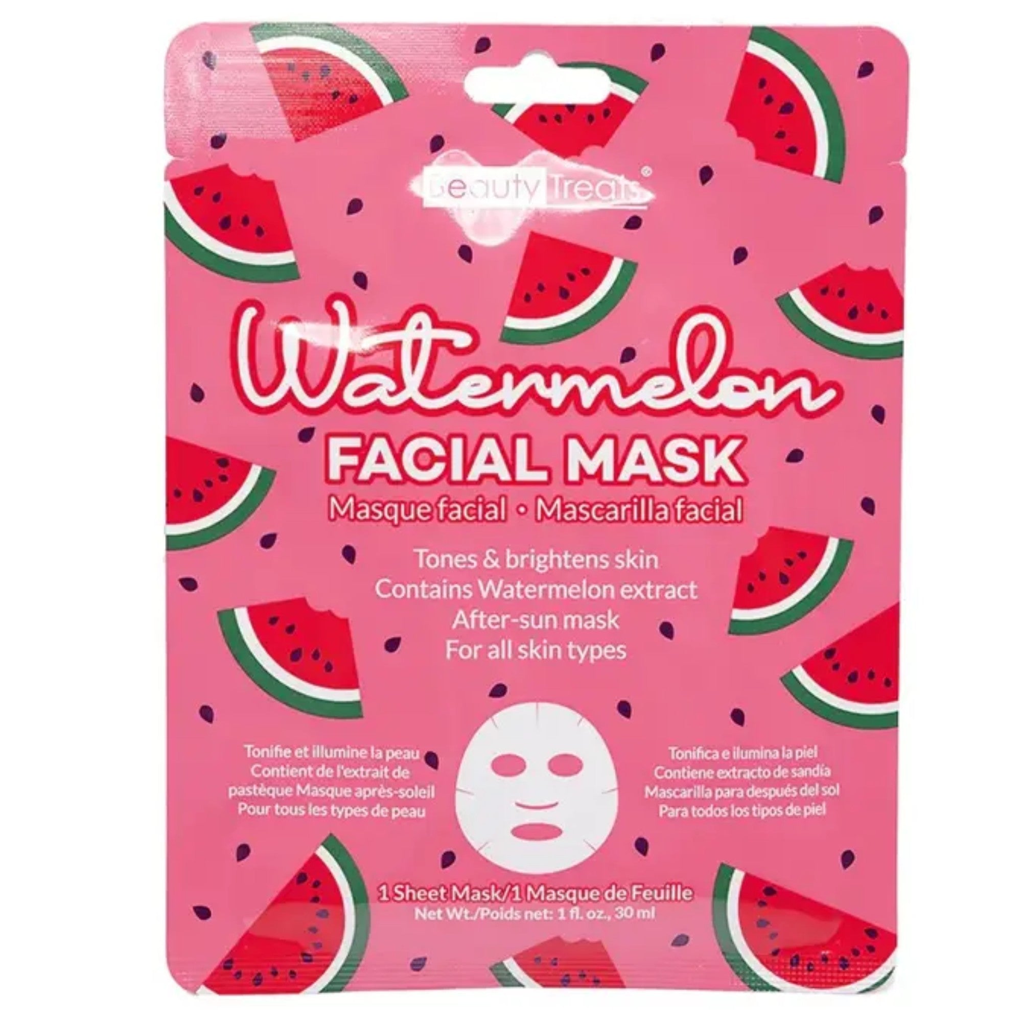 Beauty Treats Facial Sheet Mask - Various