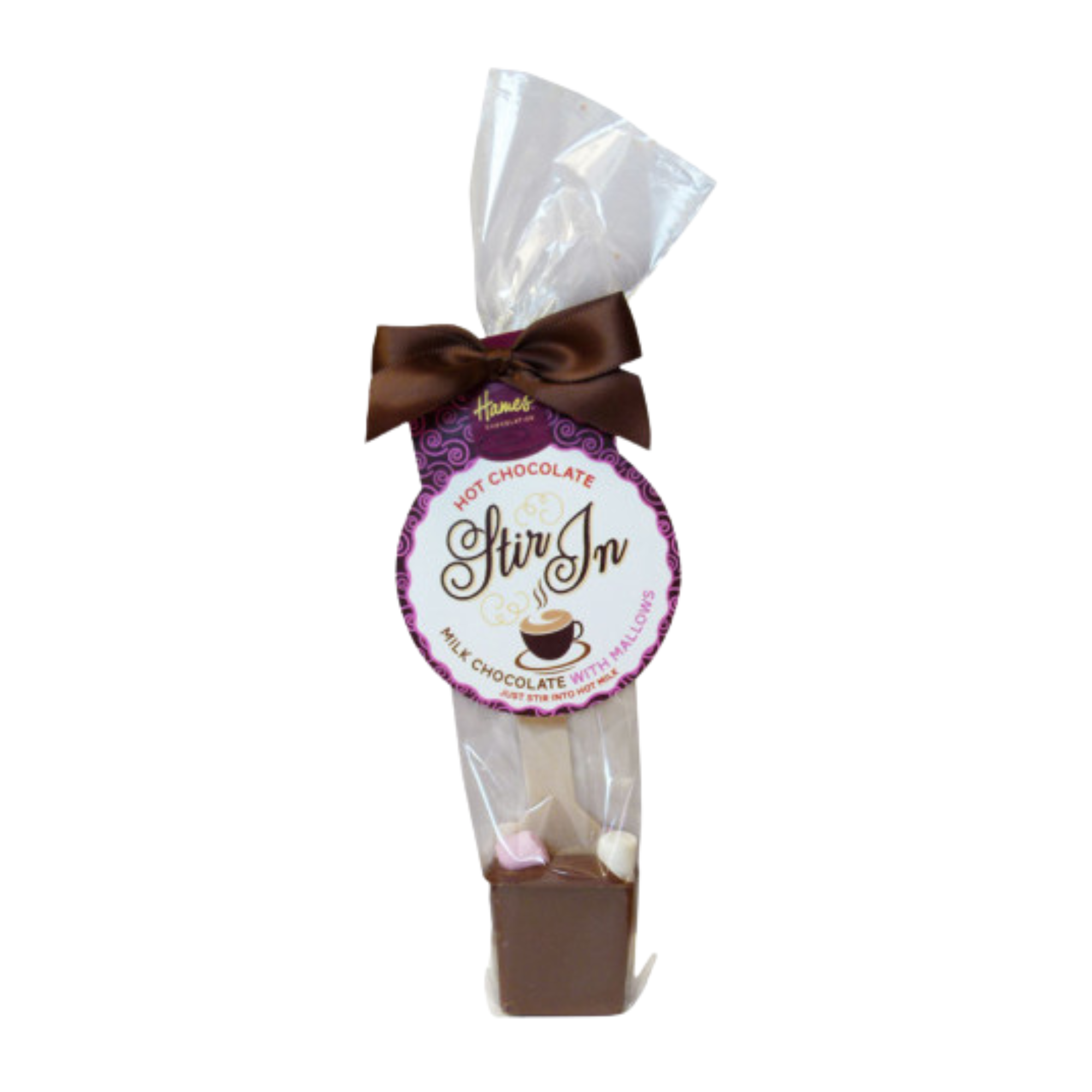 Hames Chocolates - Milk Hot Chocolate Stirrer Mini Mallows