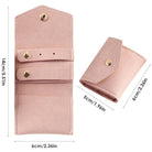 Krystina's Collection Mini Travel Jewellery Organiser Pouch - Various Colours