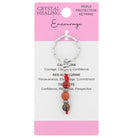Crystal Healing Keyring - Encourage