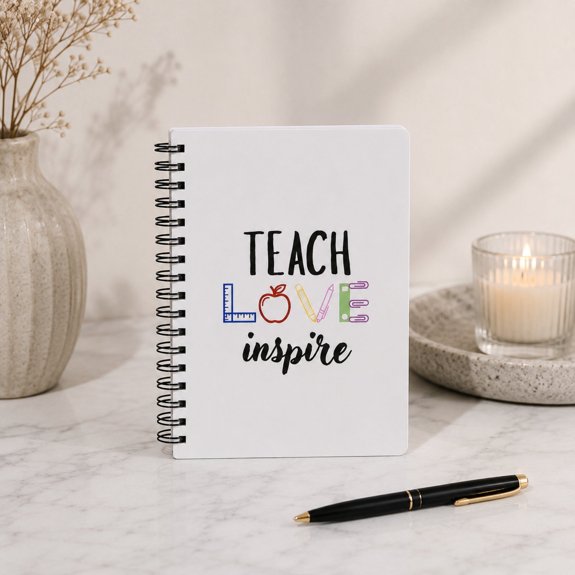 Teach Love Inspire Note Book