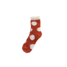 Fluffy Cosy Socks Spots Design One Size - Various Colours