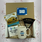 Dad Treat Gift Box - Socks Mug Coaster Set