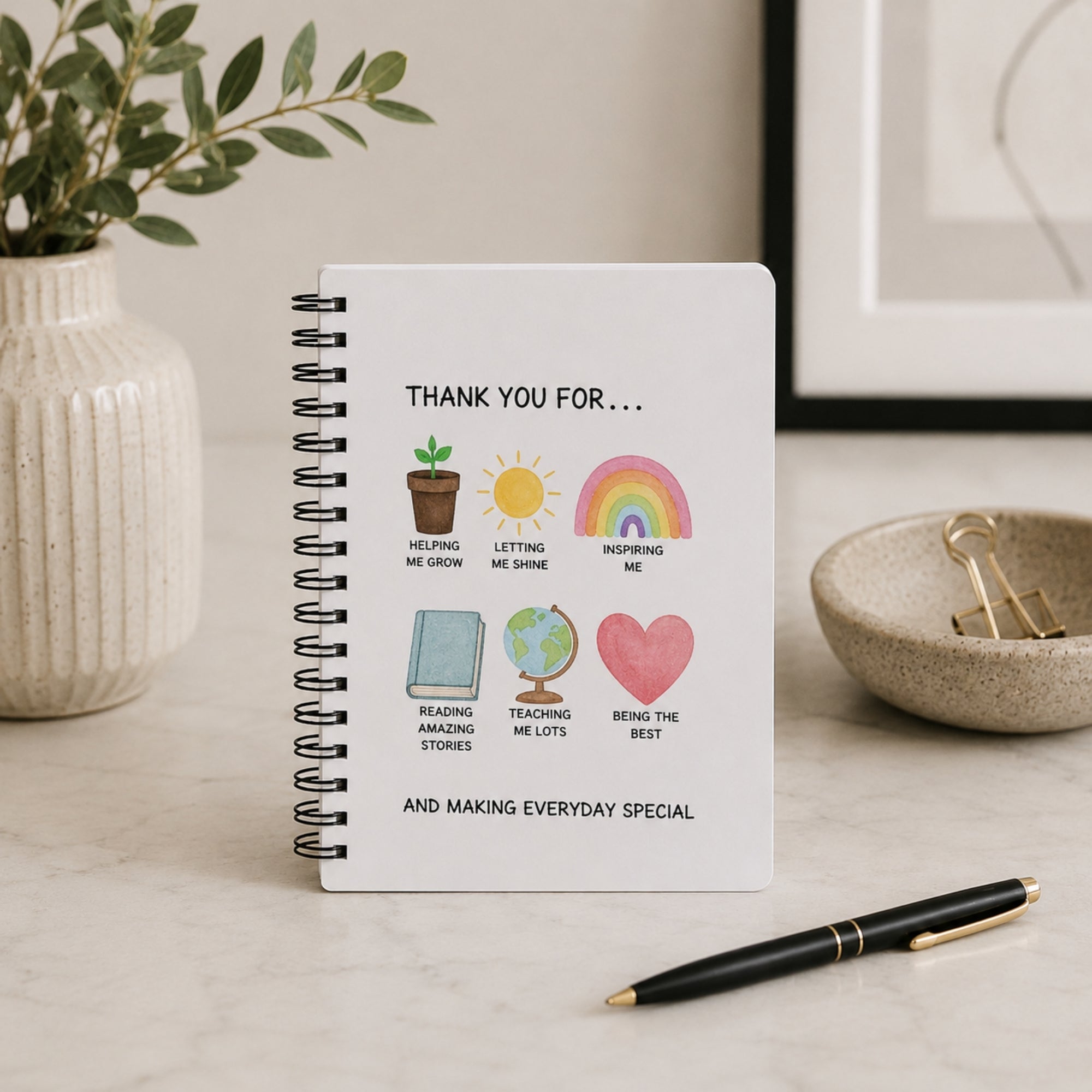 Thank You For Note Book