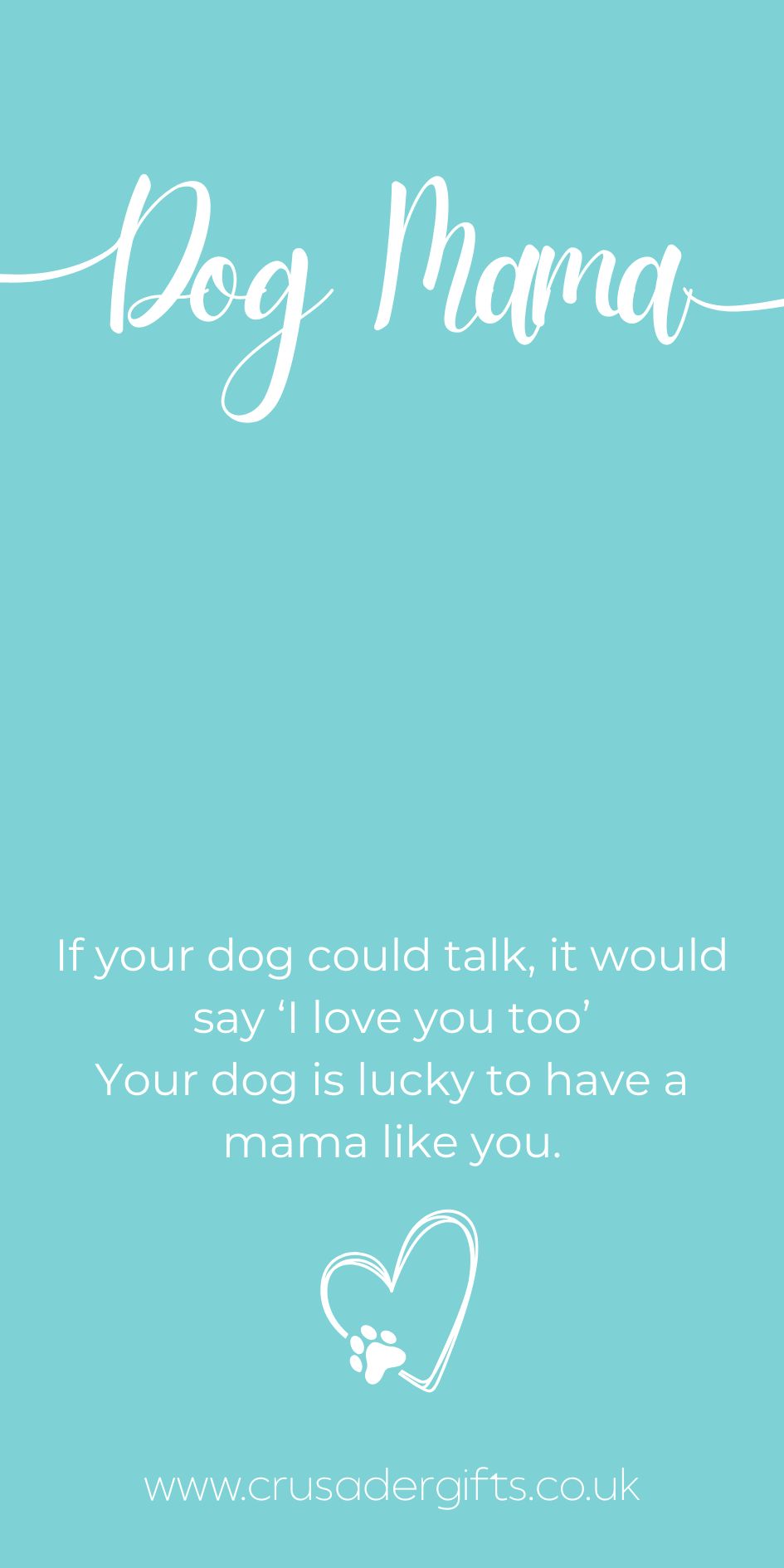 Woodside Home Living - Dog Mama Keepsake Letterbox Bracelet 