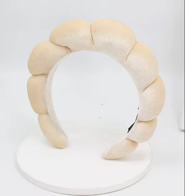 Krystina's Collection Fabric Cloud Spa Beauty Velvet Headband - Various Colours