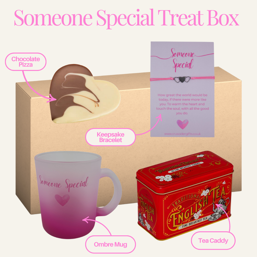 Someone Special Ceramic Mug & Tea Set Treat Gift Box Labelled