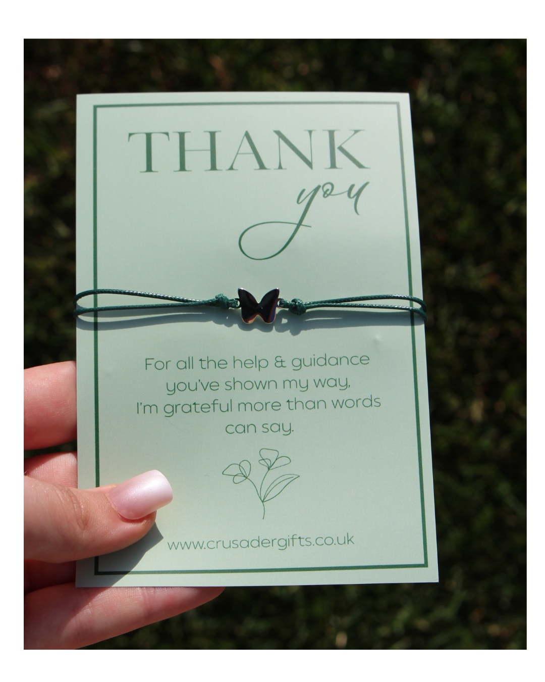 Woodside Home Living - Thank You Keepsake Letterbox Bracelet 